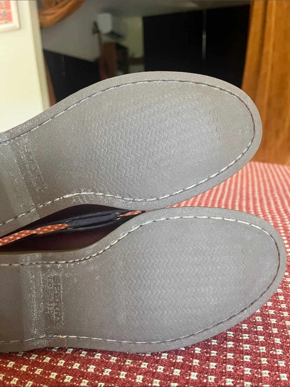 Men’s Sperry Topsider Brown Leather Boat Shoes
